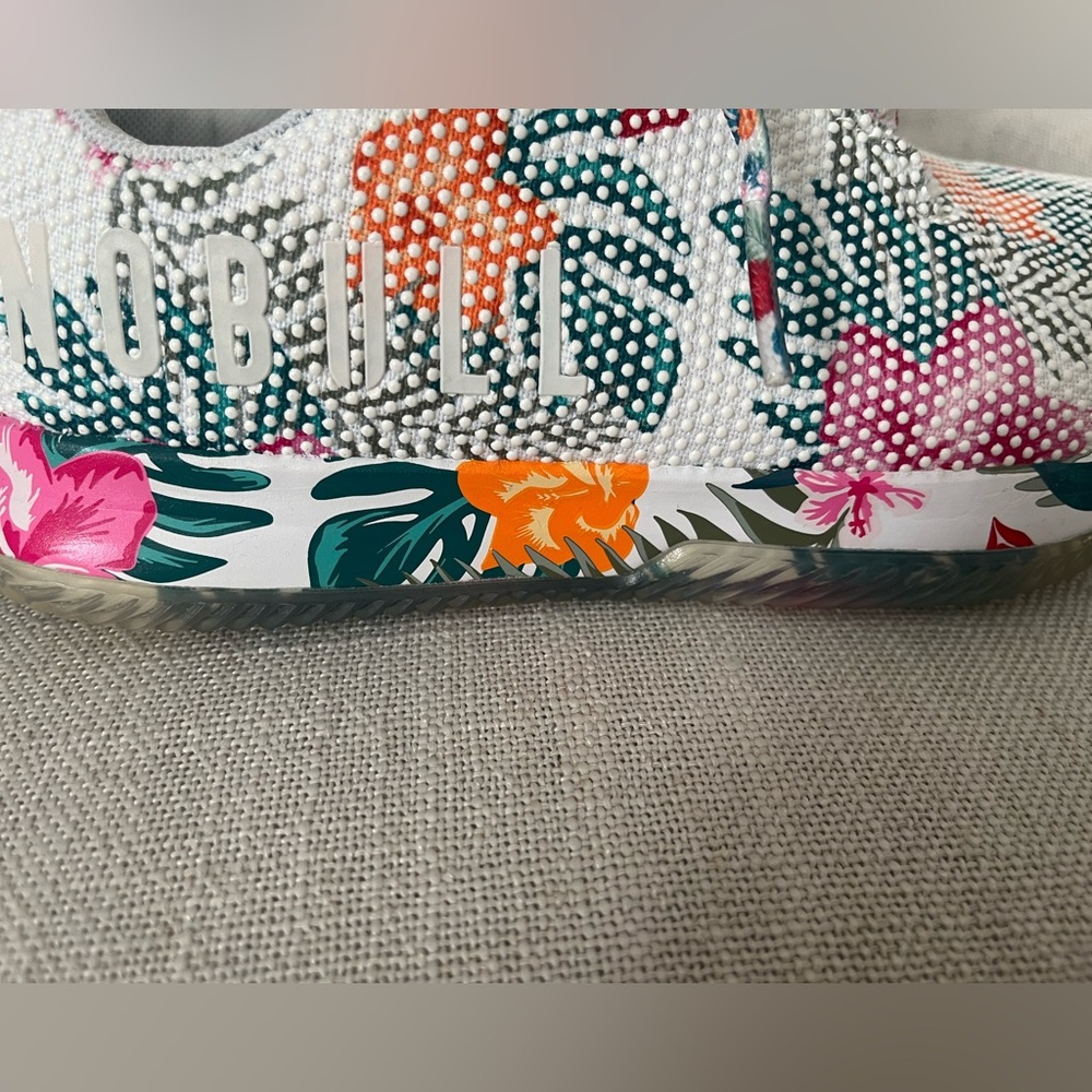 (🌺 SOLD) NoBull Women's Floral Court Trainer - Picture 8 of 15